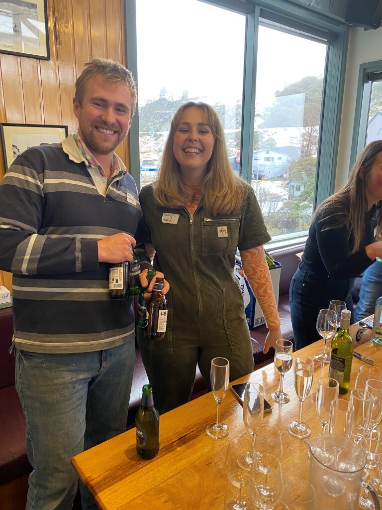 and most importantly Hugh and Vicky running the bar and most importantly Hugh and Vicky running the bar