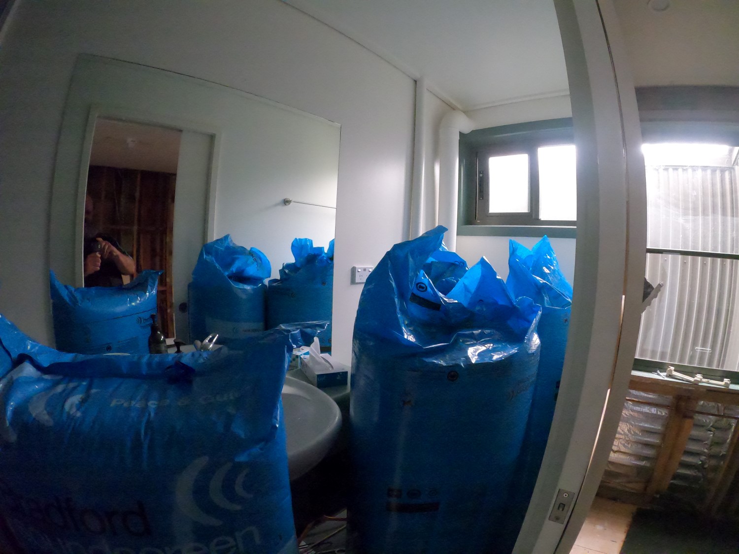 2024 AAC FC Room 7 renovation inslation ready to go in