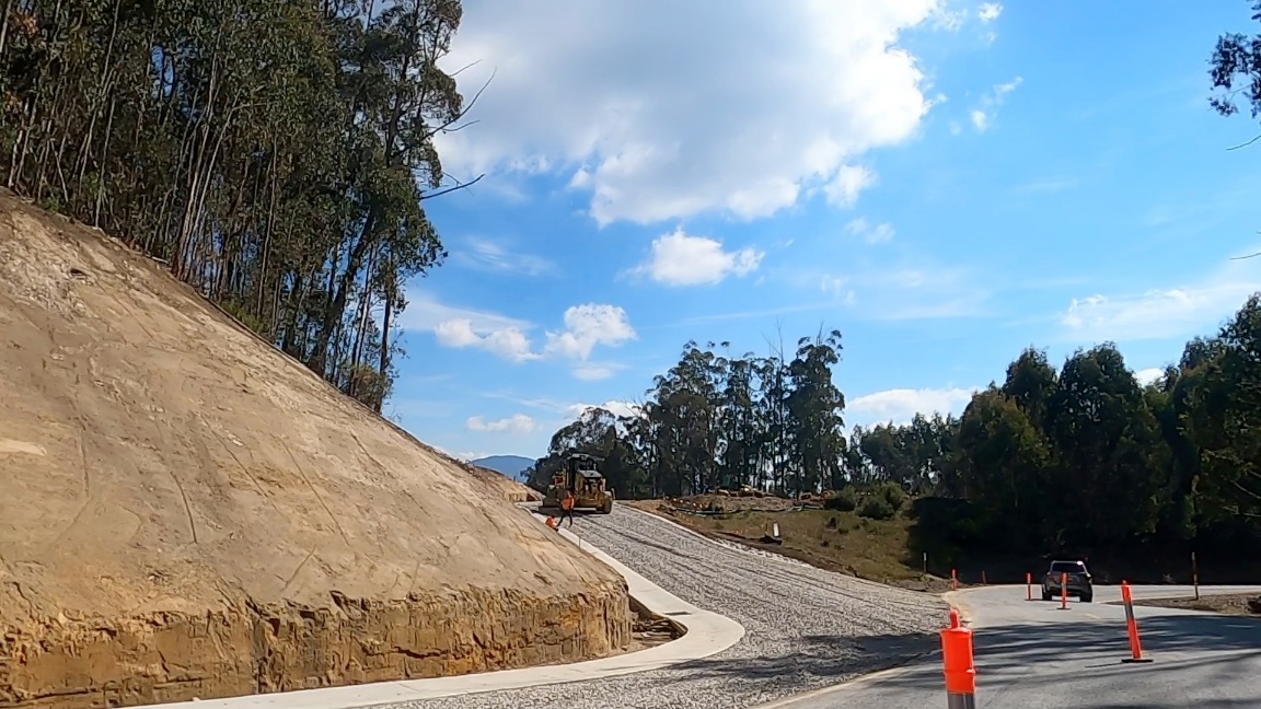 2024 FC resort news new carpark 400m after obit driving downhill