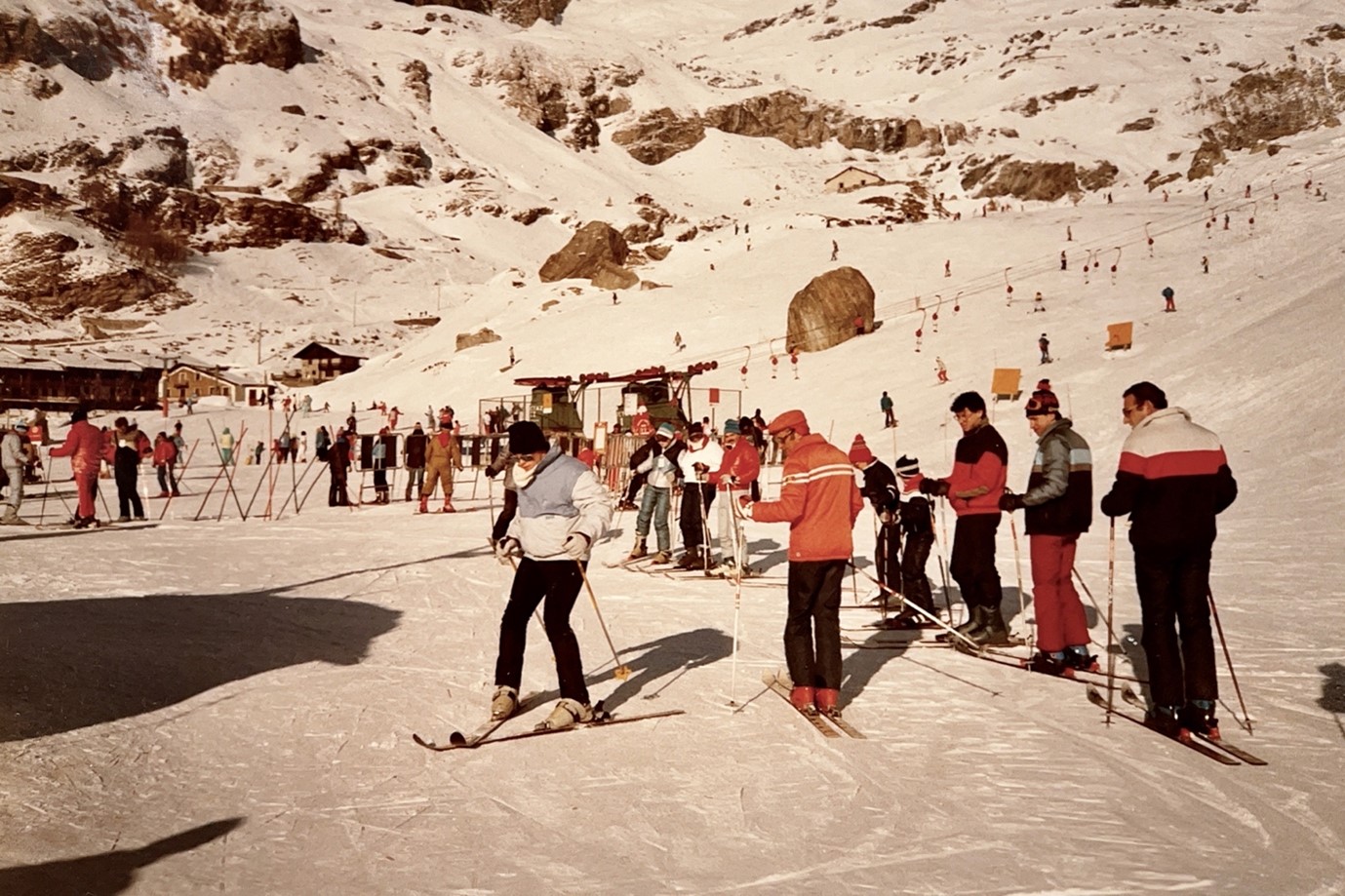 2024 AAC FC Committee Spotlight Justin Checcucci 1984 1st ski lesson Cervinia Italy
