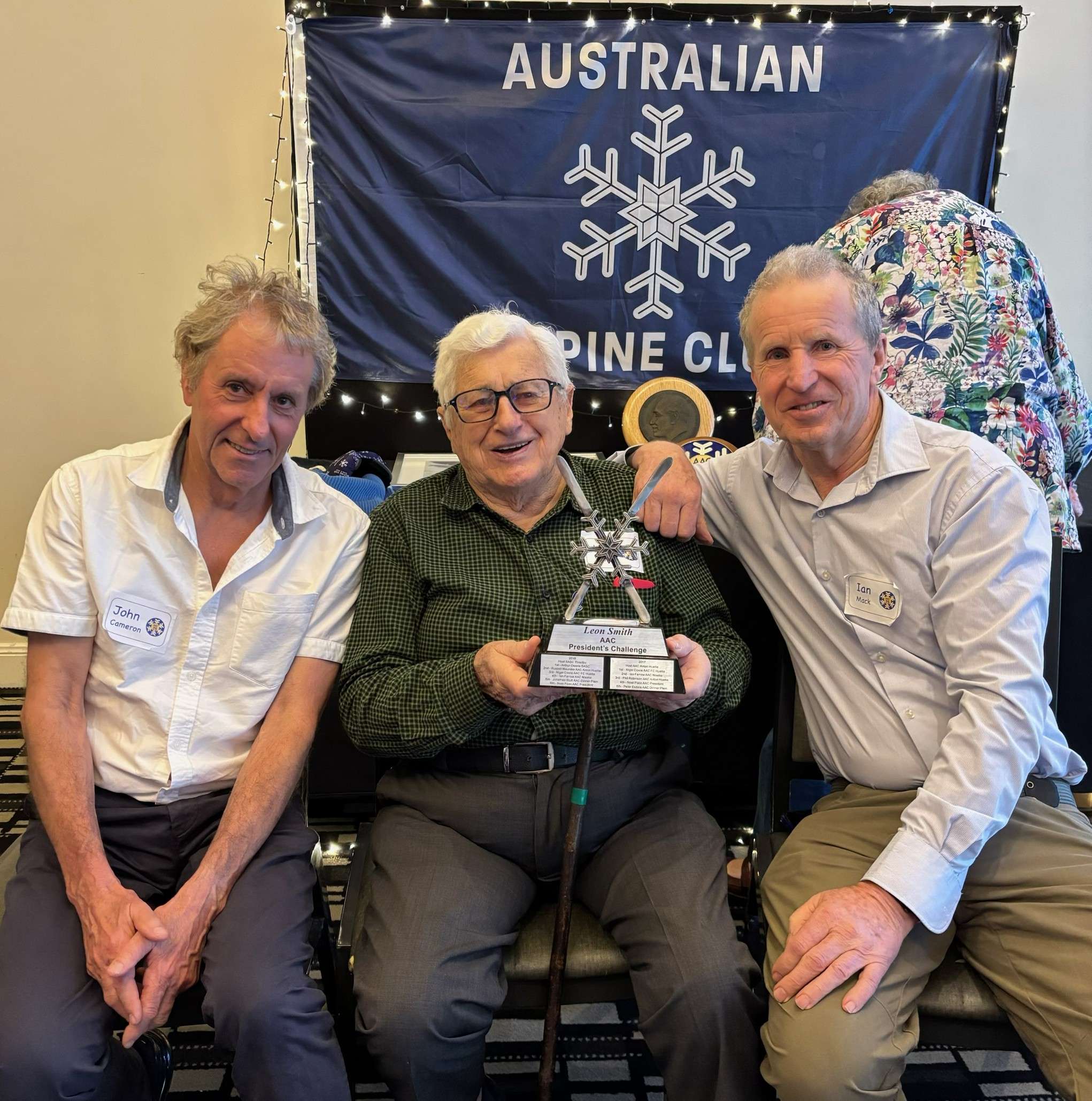 AAC 75 Anniversary John Cameron Leon Smith Ian Mack